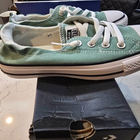 Woman's Shoes Converse Chuck Taylor All Star Shoreline Slip-On Sneaker Size 7 - Picture 3 of 12